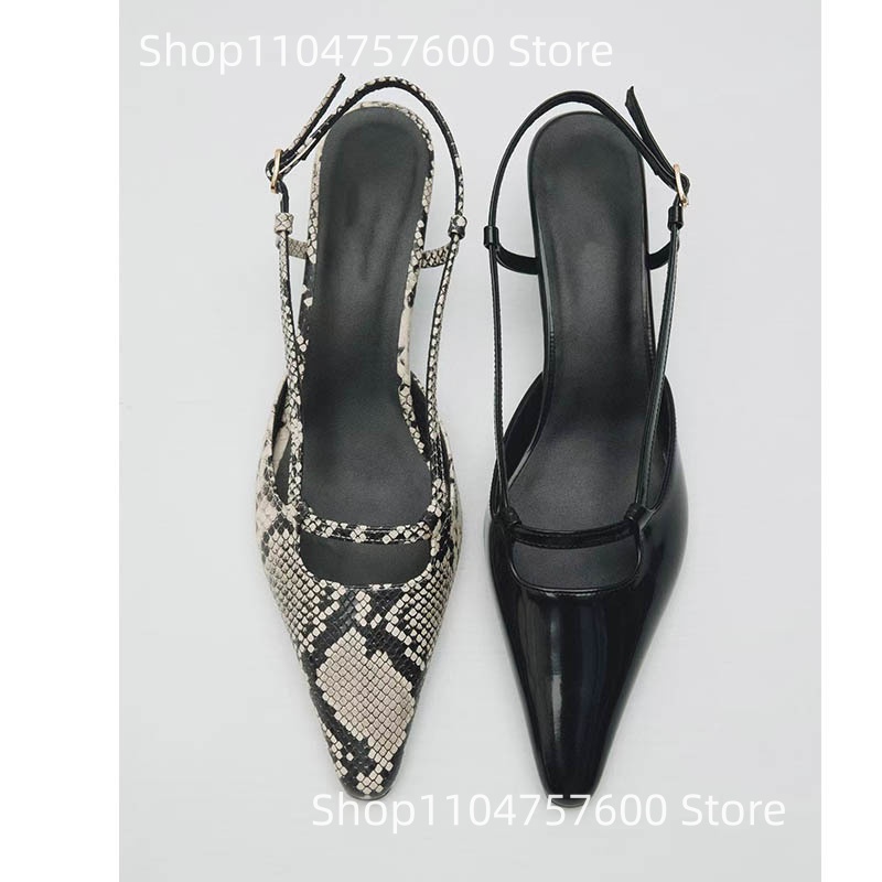 Kadın Slingback Sivri Burun Al - Leather Classic Strap incelemesi ve fiyatı